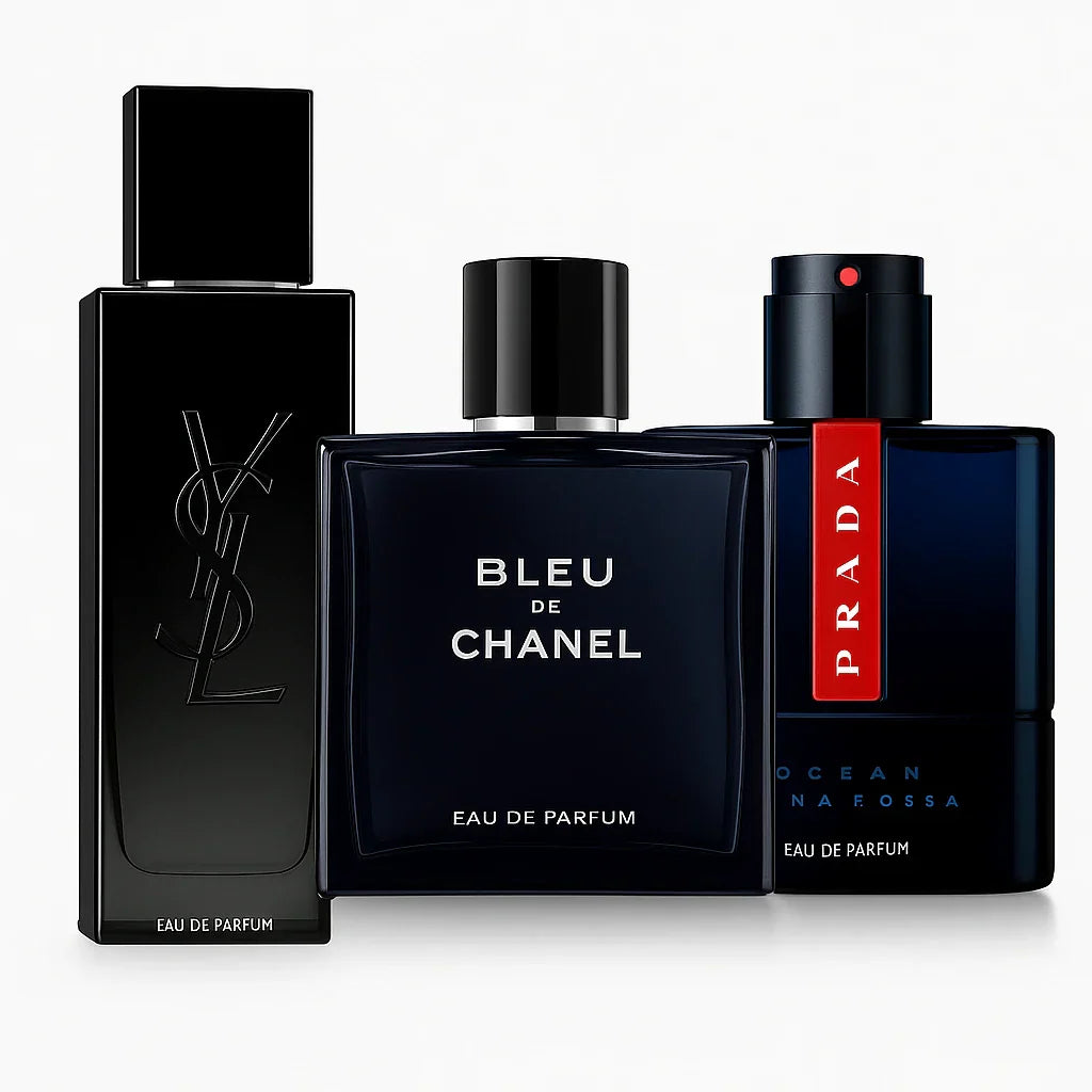 3-Düfte Herren-Set — Modernes Blau