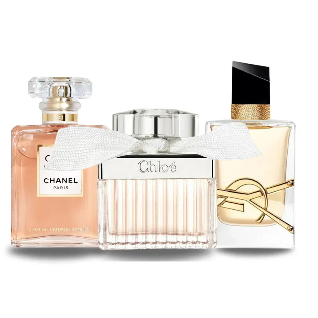 3-Düfte Damen-Set — Zeitlose Blüten