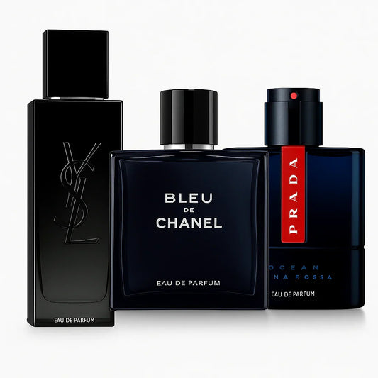 3-Düfte Herren-Set — Modernes Blau